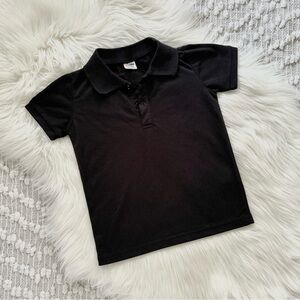 (💚4/$20) black polo shirt /school uniform